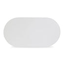 Nara 84" Pure White Indoor/Outdoor Concrete Dining Table