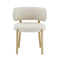 Margaret Cream Linen Dining Chair