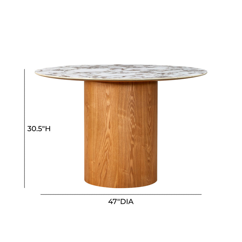 Tamara Ceramic Round Dinette Table