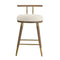 Juniper Cream Velvet Barstool