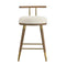 Juniper Cream Velvet Counter Stool