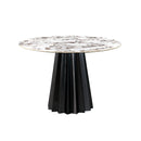 Jimena Marble 47" Round Dining Table