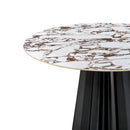 Jimena Marble 47" Round Dining Table