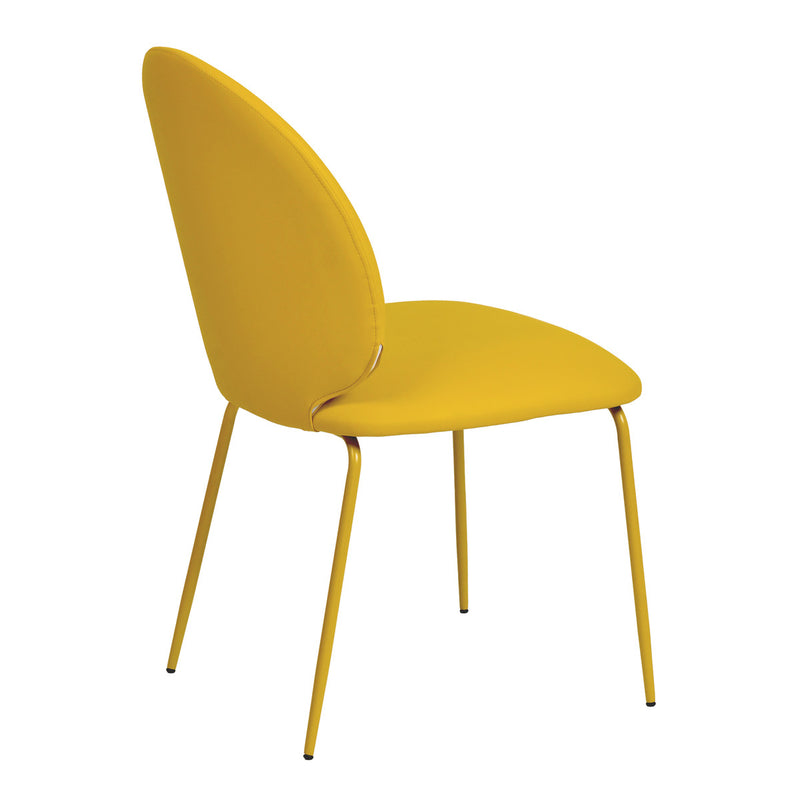 Lauren Vegan Leather Kitchen Chairs - Set of 2