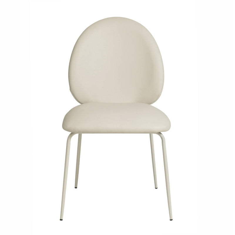 Lauren Vegan Leather Kitchen Chairs - Set of 2