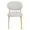 McKenzie Vegan Leather Stackable Dining Chair - Set of 2