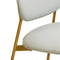 McKenzie Vegan Leather Stackable Dining Chair - Set of 2