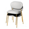 McKenzie Vegan Leather Stackable Dining Chair - Set of 2