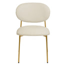 McKenzie Vegan Leather Stackable Dining Chair - Set of 2