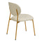 McKenzie Vegan Leather Stackable Dining Chair - Set of 2