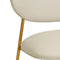 McKenzie Vegan Leather Stackable Dining Chair - Set of 2