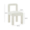 Hazel Boucle Dining Chair