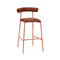 Liliana Velvet Bar Stool