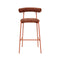Liliana Velvet Bar Stool