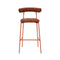 Liliana Velvet Bar Stool