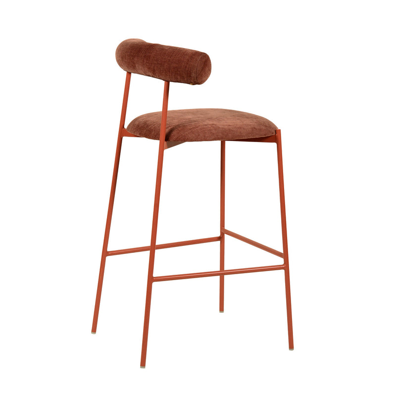 Liliana Velvet Bar Stool