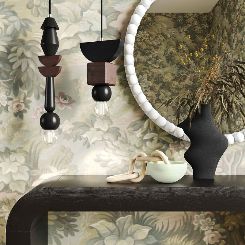 Taga Large Wooden Pendant Lamp