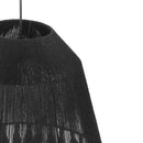 Bokaro Black Jute Large Pendant Lamp
