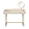 Penelope Vegan Leather Wrapped Vanity Desk