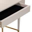Penelope Vegan Leather Wrapped Vanity Desk
