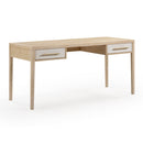 Hera 62'' Natural Washed Executive Desk