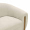 Lina Cream Chenille Textured Sofa
