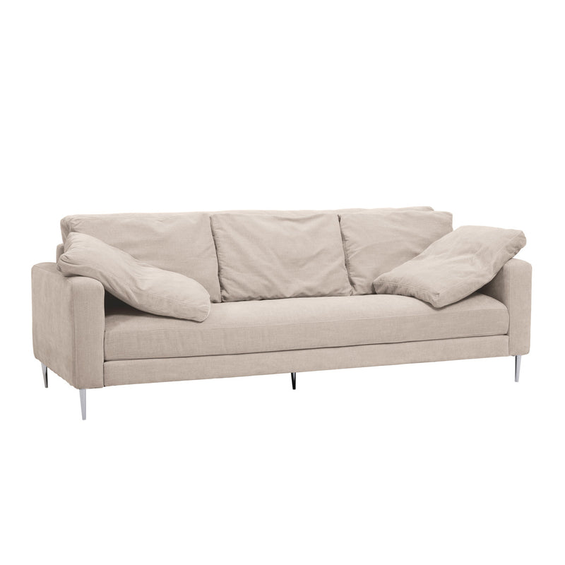Vari Textured Velvet Lounge Sofa