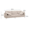 Vari Textured Velvet Lounge Sofa