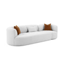Fickle Grey Velvet 2-Piece Modular LAF Sofa