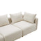 Hangover Cream Linen 4-Piece Modular Sectional