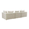 Hangover Cream Linen Sofa