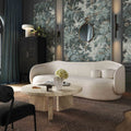 Circe 92.5" Textured Velvet Sofa