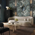 Circe 92.5" Textured Velvet Sofa