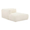 Tarra Fluffy Oversized Corduroy Modular LAF Chaise