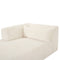 Tarra Fluffy Oversized Corduroy Modular LAF Chaise