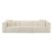 Tarra Fluffy Oversized Corduroy Modular Sofa