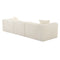 Tarra Fluffy Oversized Corduroy Modular Sofa