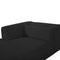 Tarra Fluffy Oversized Corduroy Modular LAF Chaise