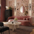 Circe 92.5" Textured Velvet Sofa