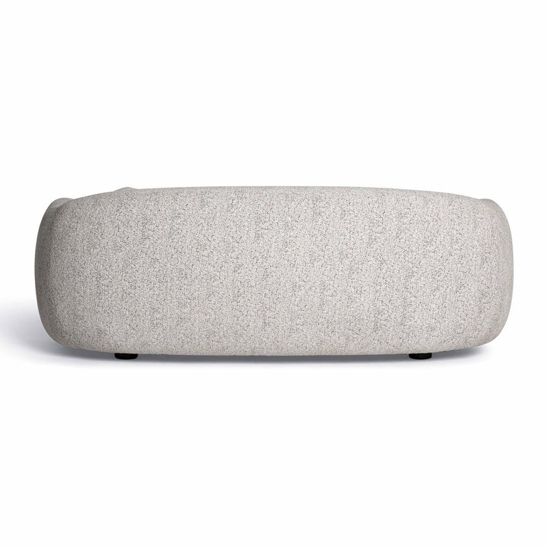 Judy Black and White Woven Fabric Sofa