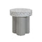 Clover Faux Terrazzo Indoor / Outdoor Round Side Table