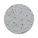 Clover Faux Terrazzo Indoor / Outdoor Round Side Table