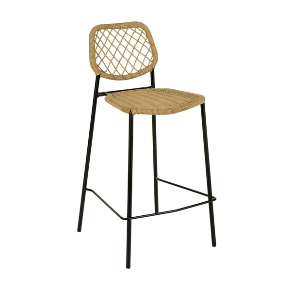 Lucy Oak Outdoor Counter Stool