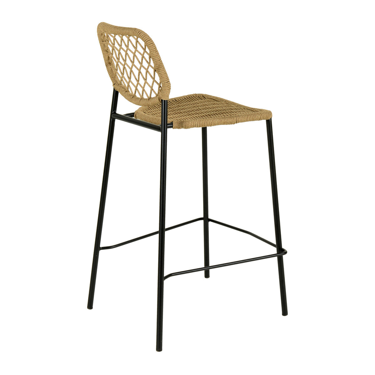 Lucy Oak Outdoor Counter Stool