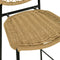 Lucy Oak Outdoor Counter Stool