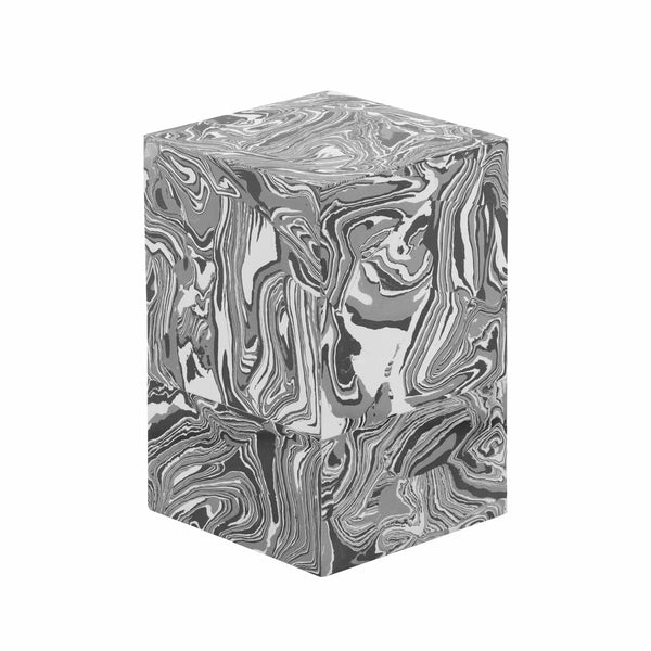 Camryn Swirled Resin Side Table