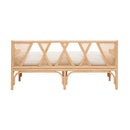 Jayla Natural Rattan Bench