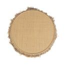 Luau Natural Rattan Round End Table