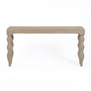 Vicky 68" Natural Rattan Console Table