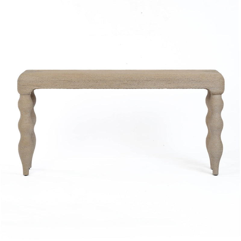 Vicky 68" Natural Rattan Console Table